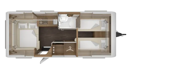 Grundriss Nacht Tabbert Vivaldi 550 E 2,3 *Premium-Exterieur-Paket*