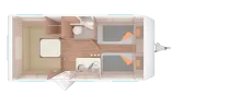 Grundriss Tag Weinsberg CaraOne 480 EU Advanced-Paket Ambientebel.