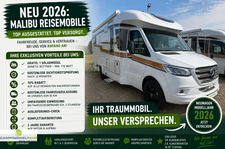 Fahrzeugbild Malibu T 490 RB-LE comfort Edition+ 4.2t MB*LITHIUM* #1