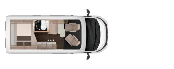 Tagesgrundriss Knaus BoxLife 540 MQ Platinum Selection Tagesgrundriss Knaus BoxLife 540 MQ Platinum Selection
