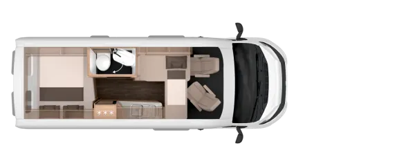 Nachtgrundriss Knaus BoxLife 600 MQ Platinum Selection Nachtgrundriss Knaus BoxLife 600 MQ Platinum Selection