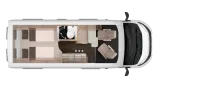 Grundriss Tag Knaus BoxLife 600 ME Platinum Selection Im Zulauf!