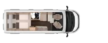 Grundriss Tag Knaus BoxLife 630 ME Platinum Selection