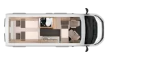Grundriss Nacht Knaus BoxTime 600 ME Premium- & Styling- & E-Paket