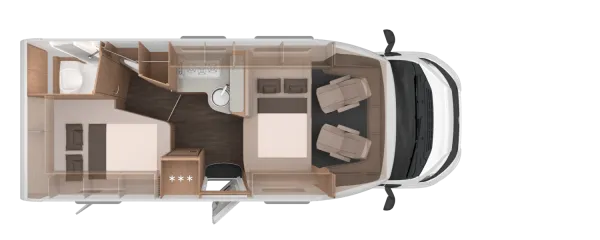 Nachtgrundriss Knaus L!VE TI 650 MF Platinum Selection