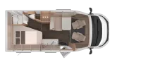 Grundriss Nacht Knaus L!VE TI 590 MF Platinum Selection *Modell 2027*Premium Wochen*