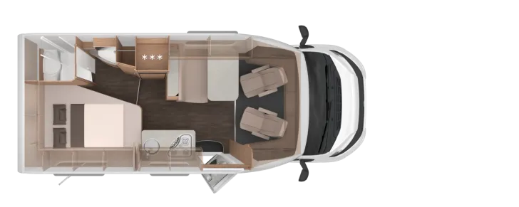 Grundriss Nacht Knaus L!VE TI 590 MF Platinum Selection *Modell 2027*Premium Wochen*