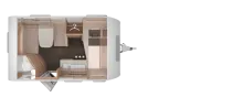 Grundriss Tag Knaus Sport 400 QD *PLATINUM Paket*