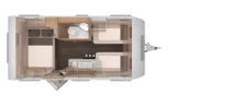 Grundriss Nacht Knaus Sport 460 EU Platinum Paket, Mono Controll