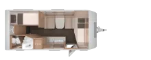 Grundriss Tag Knaus Sport 500 KD