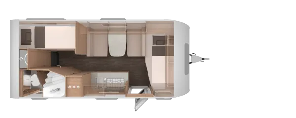 Tagesgrundriss Knaus Sport 500 KD Tagesgrundriss Knaus Sport 500 KD