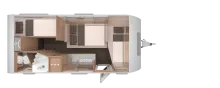 Grundriss Nacht Knaus Sport 500 KD