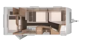 Grundriss Nacht Knaus Sport 540 FDK