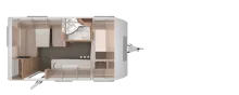 Grundriss Tag Knaus Südwind 420 QD Black Selection