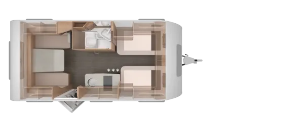 Tagesgrundriss Knaus Südwind 460 EU Tagesgrundriss Knaus Südwind 460 EU