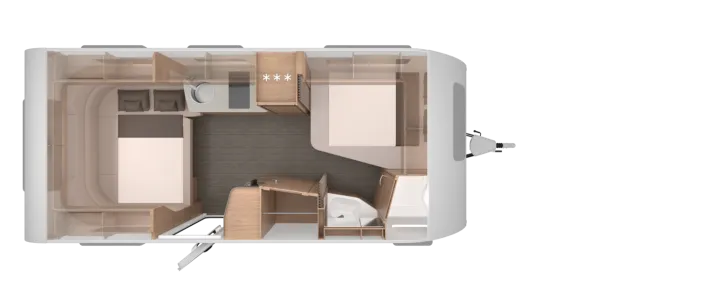 Grundriss Nacht Knaus Südwind 500 FU Black Selection Modell 2027, 1.800 kg, Teppich