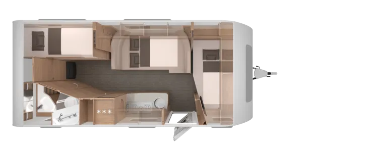 Grundriss Nacht Knaus Südwind 580 QS Black Selection Sofort Verfügbar!