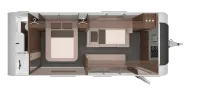 Grundriss Nacht Knaus Nordwind 660 PXB in Kürze