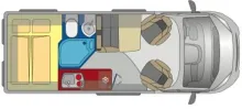 Grundriss Tag Pössl 2Win RS Fiat 180 PS