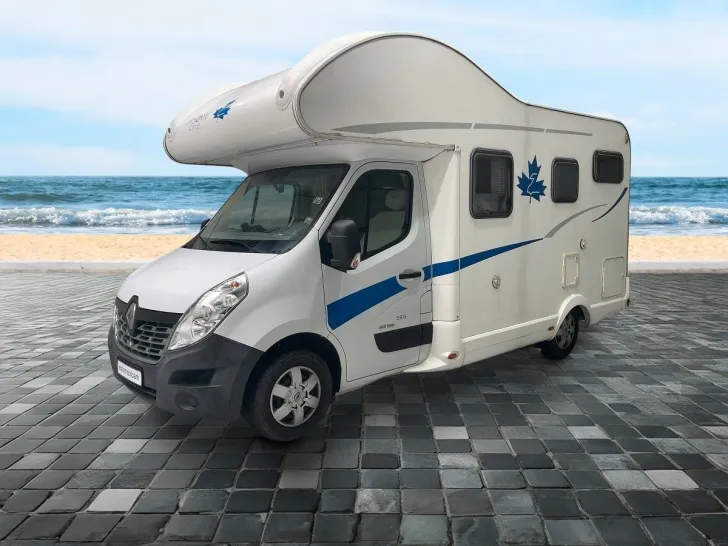 Fahrzeugbild Ahorn Camp Camp A 595/Festbett/Klima/Markise/Garage #2