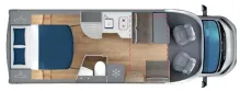 Fahrzeugbild GIOTTILINE Siena 390 Premiere Fiat - Queensbett #2