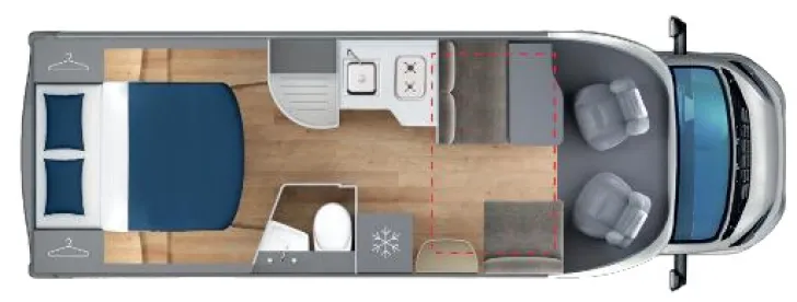 Fahrzeugbild GIOTTILINE Siena 390 Premiere Fiat - Queensbett #2