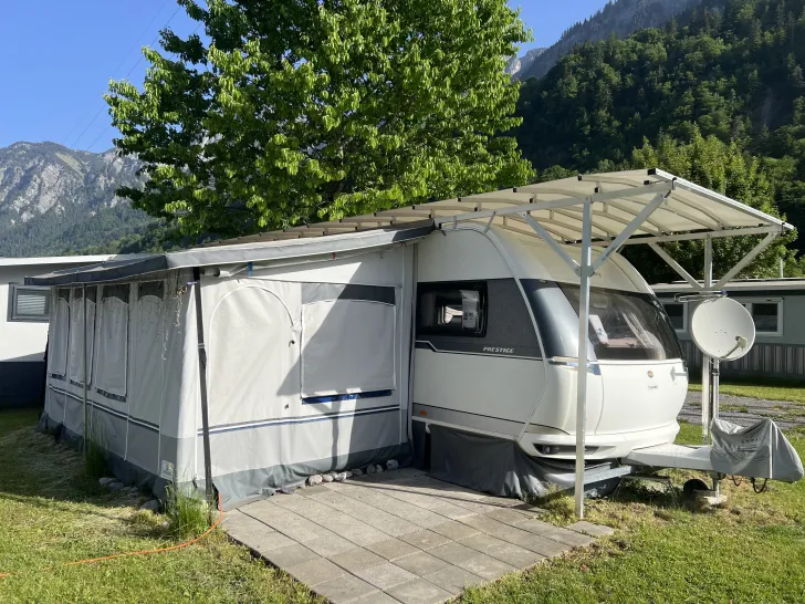 Fahrzeugbild Hobby Prestige 720 WLC Top zustand Standwagen auf Cam #1