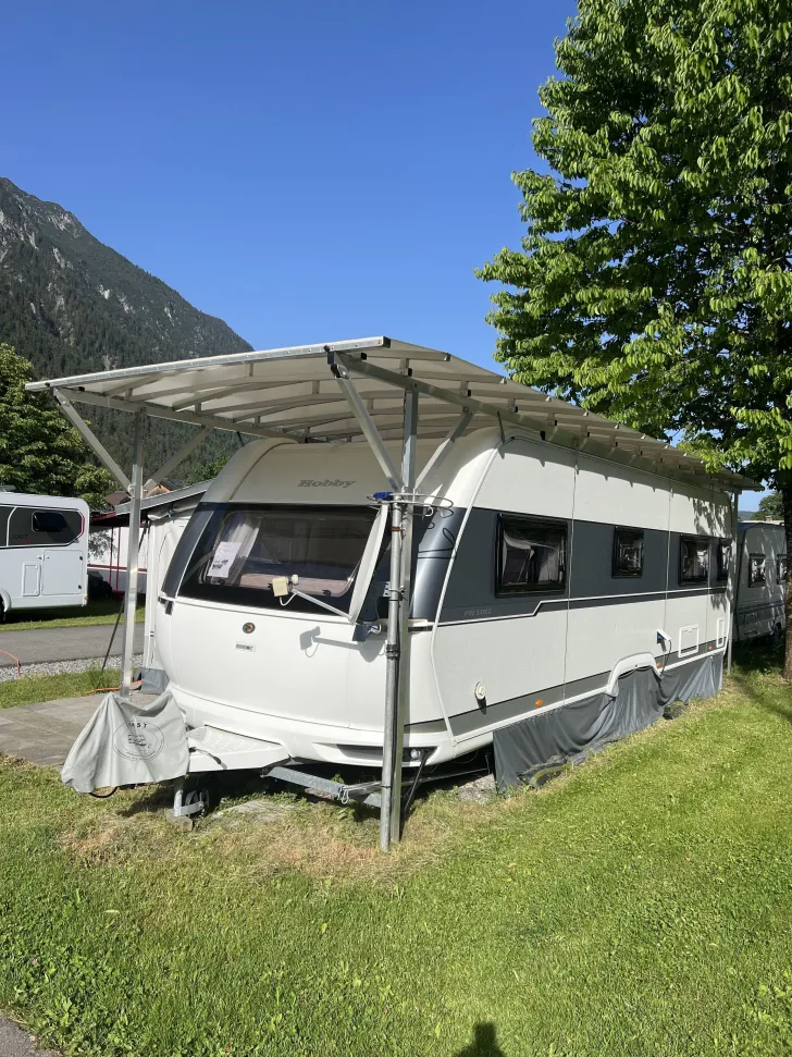 Fahrzeugbild Hobby Prestige 720 WLC Top zustand Standwagen auf Cam #3