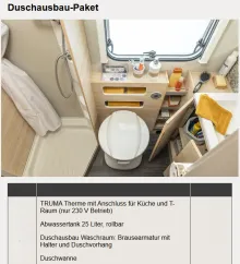 Fahrzeugbild Weinsberg CaraLife 390 QD 1350kg*Gas-Paket*Duschausbau* #11