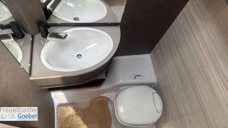 Toilette Dethleffs c' joy 460 LE Active