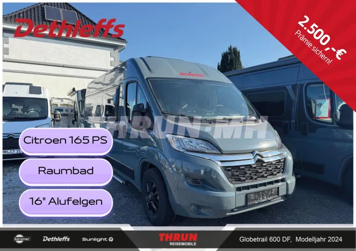 Fahrzeugbild Dethleffs Globetrail Classic 600 DF Citroen -  2.500,- Cash Back bis 31.08.2026 #1