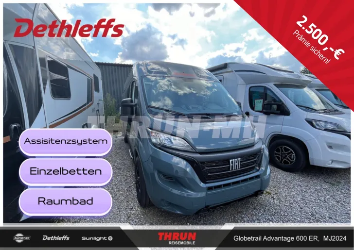 Fahrzeugbild Dethleffs Globetrail Advantage 600 ER Fiat -  2.500,- Cash Back bis 31.08.2026 #1