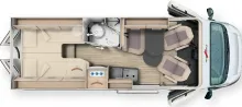 Grundriss Tag Malibu Van charming GT skyview 640 LE (767)