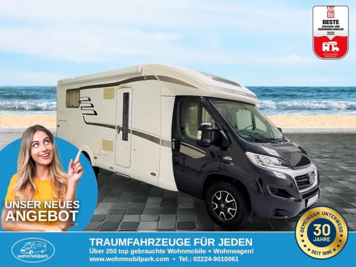 Fahrzeugbild Hymer T 698 CL/1.Hand/Queensbett/Garage/Klima/Solar #1