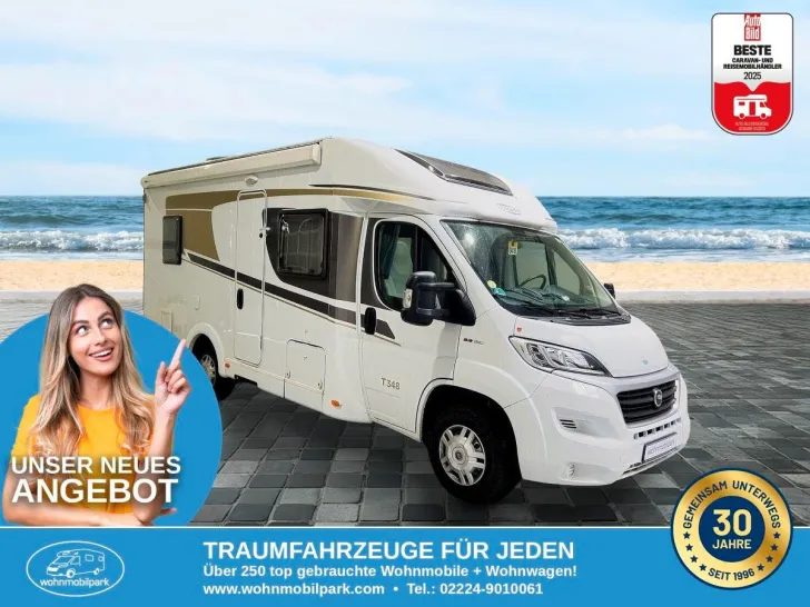 Fahrzeugbild Carado T 348/Festbett/2xKlimaanlage/Markise/Euro6 #1