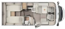 Fahrzeugbild Carado T328 *140PS*Automatik*5. Sitzplatz*Hubbett* #3