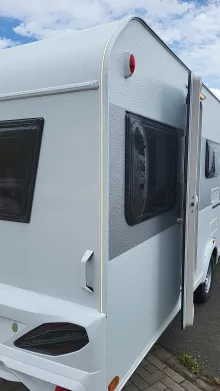 Heckgarage Knaus Sport 460 EU Mover/Markise