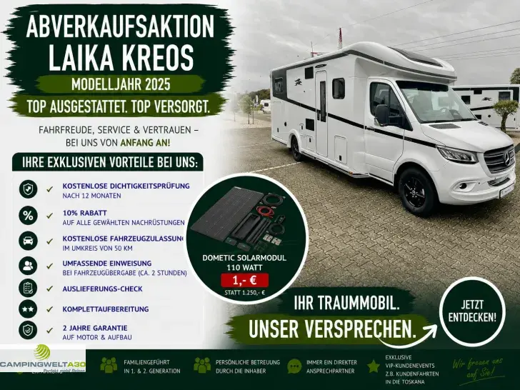 Fahrzeugbild Laika KREOS L 5009 MB Mercedes*Safety*KLIMA* #1