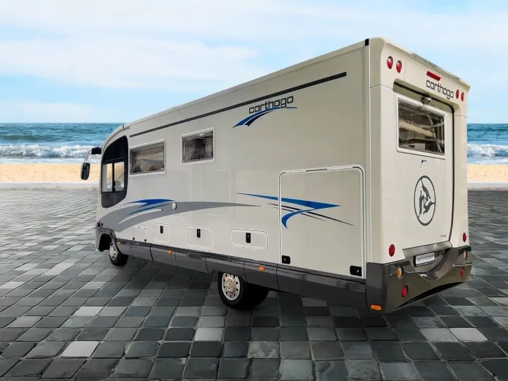 Fahrzeugbild Carthago M LINER 57 Aut./Festbett/Hubbett/2x Klima/Garage #4