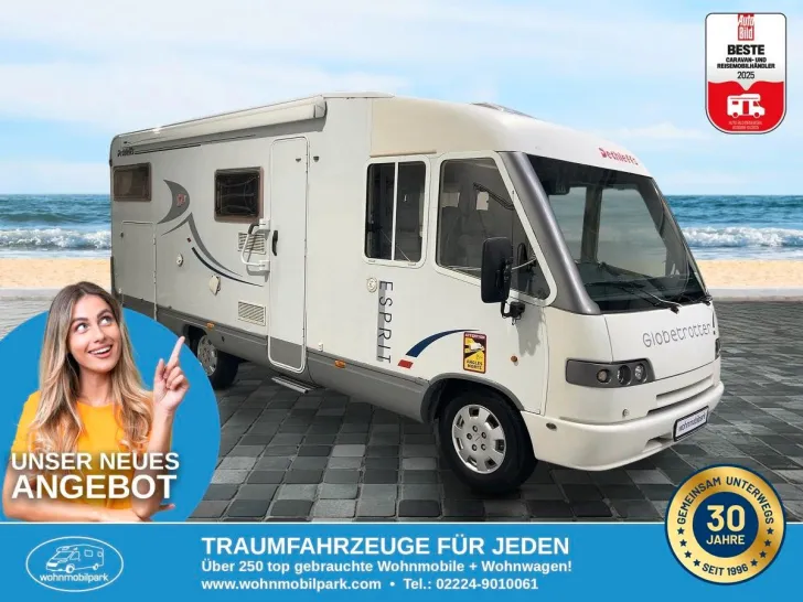 Fahrzeugbild Dethleffs Globetrotter I 6970/Festbett/AHK/Garage/SAT #1