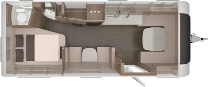 Grundriss Tag Knaus Sport 650 UDF Silver Selection