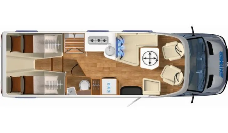 Fahrzeugbild Hymer B-Klasse ML T 780 BlackLine Dachklima*AHK*Solar*SAT*TV #1