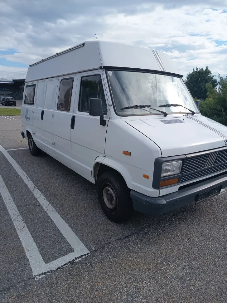 Fahrzeugbild Fiat Ducato Selbstausbau Fahrbereit | Roller-/E-Bike-Tr #1