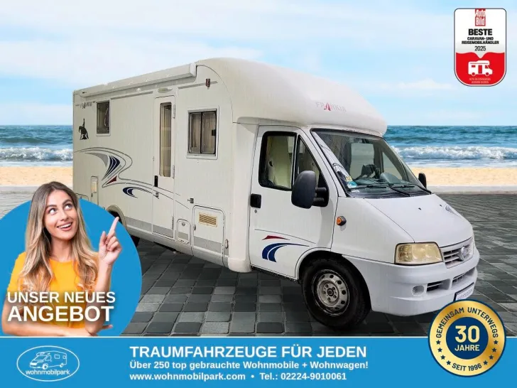 Fahrzeugbild Frankia Comfort Class T 700 / Festbett / Garage /2xKlima #1