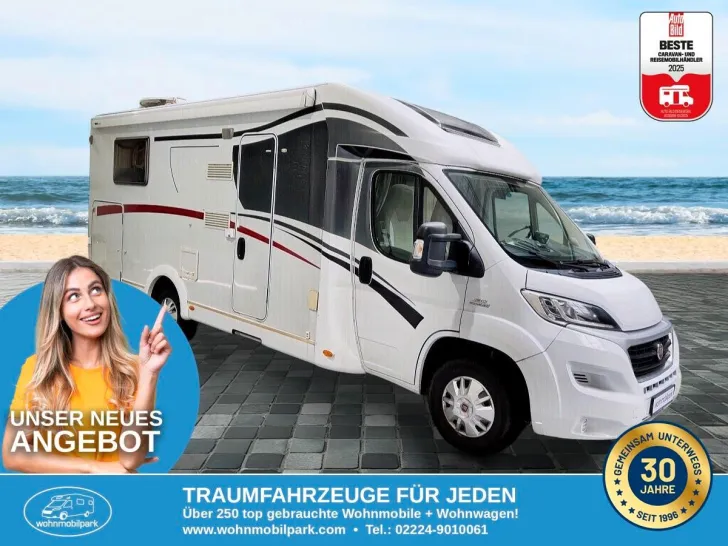Fahrzeugbild Sunlight T 68/Einzelbetten+Hubbett/Garage/Klima/Markise #1