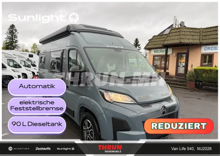 Fahrzeugbild Sunlight Vanlife 540 Escape the Everday #1