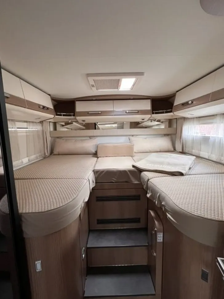 Grundriss Nacht Malibu T 430 LE Touring Top Zustand! Aus 1. Hand!