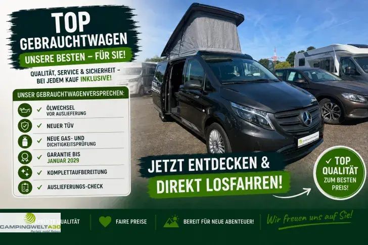 Fahrzeugbild Crosscamp Base X Vito V3*AHK*4x4*190PS*NAVI*DISTRONIC* #1