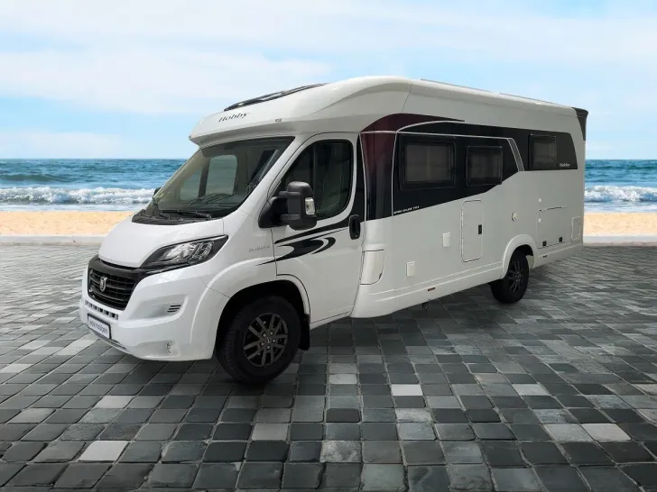 Fahrzeugbild Hobby Optima De Luxe T70E/Einzelbetten/2xKlima/Hubstü. #2