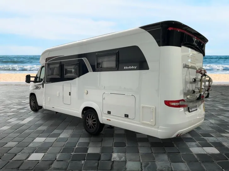 Fahrzeugbild Hobby Optima De Luxe T70E/Einzelbetten/2xKlima/Hubstü. #3